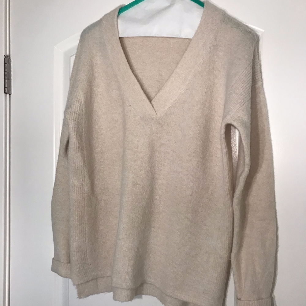 SFERRA Tan Sweater | Size S